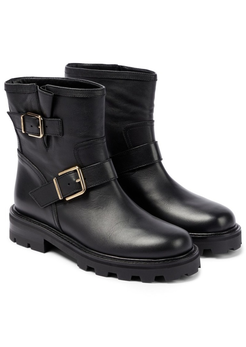 Jimmy Choo Youth II leather ankle boots