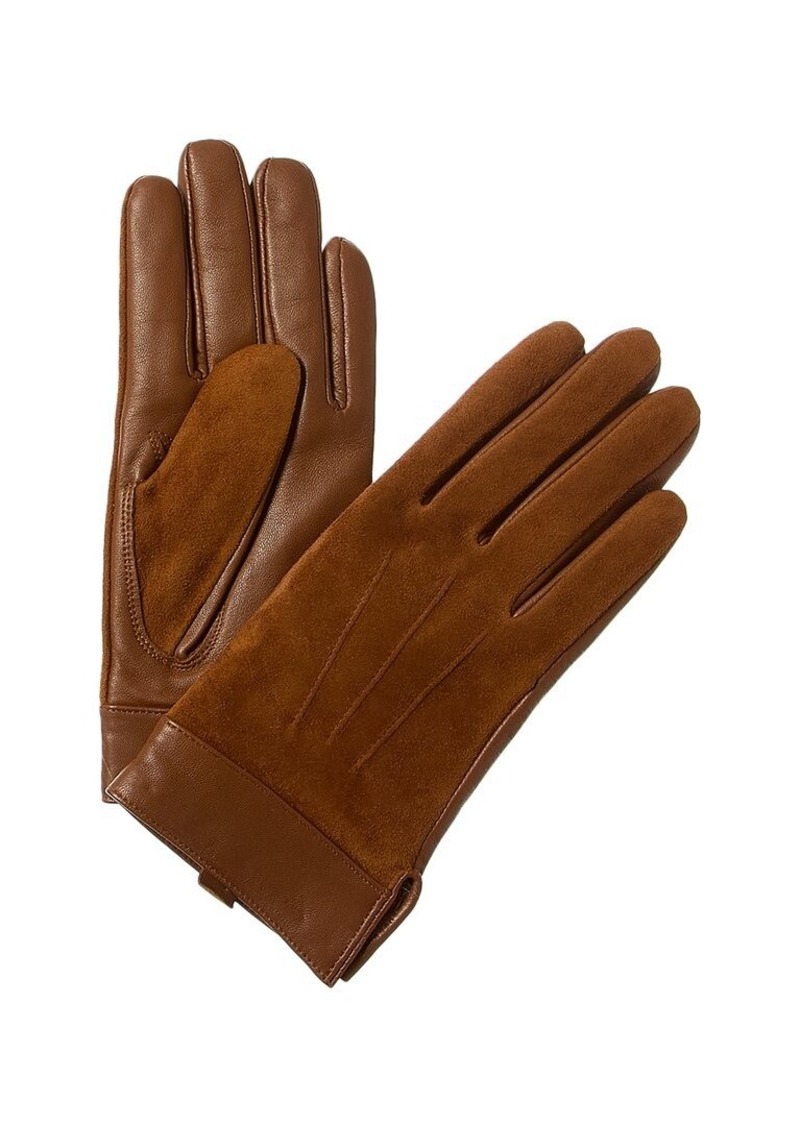 J.McLaughlin J. McLaughlin Austen Cashmere-Lined Suede Gloves