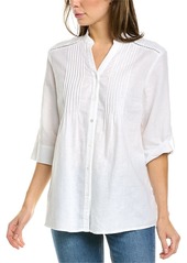 J.McLaughlin J. McLaughlin Riviera Linen-Blend Blouse