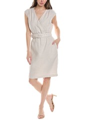 J.McLaughlin J. McLaughlin Solid Winifred Linen-Blend Dress