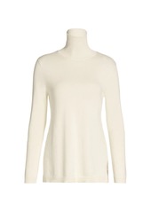 Joan Vass Turtleneck Tunic Sweater
