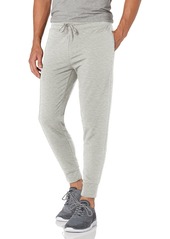 Jockey Men's Active Basic Fleece Jogger Sweatpants Pants Brushed back light Heather Grey