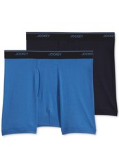 Jockey Big Man 2 pack Staycool+ Cotton Boxer Briefs