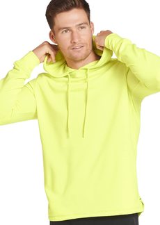 Jockey Men's Casualwear Lightweight Fleece Pullover Hoodie Yellow Highlight M