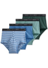 Men's Classic Collection Full-Rise Briefs 4-Pack - Winter Blue/wisteria ...