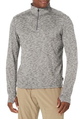 Jockey mens Pacer Space Dye Quarter Zip Pullover Sweater   US