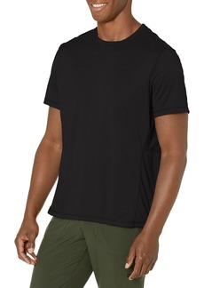 Jockey Mens Short Sleeve Motivation T-Shirt with Mesh Piecing T Shirt   US