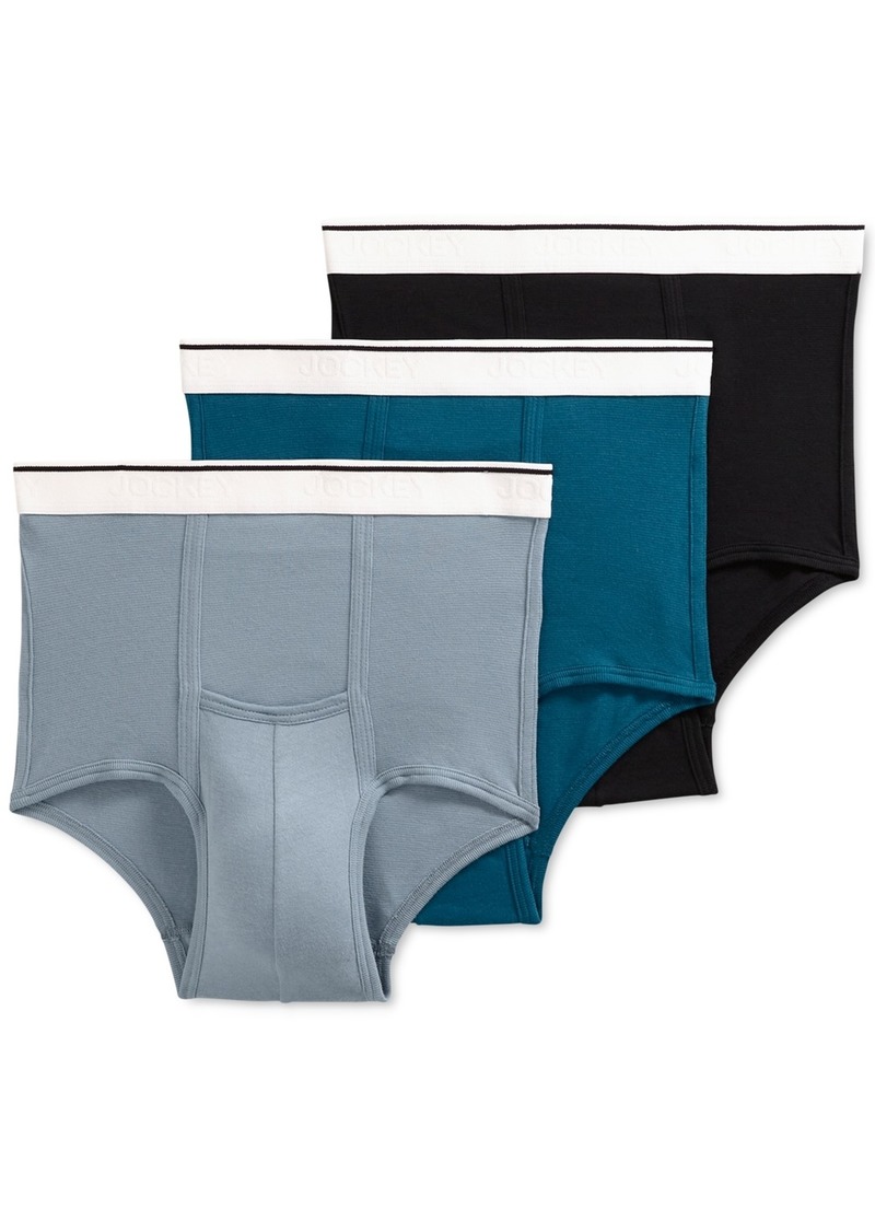 Jockey Jockey Mens Underwear Pouch Briefs 3 Pack Intimates 1552