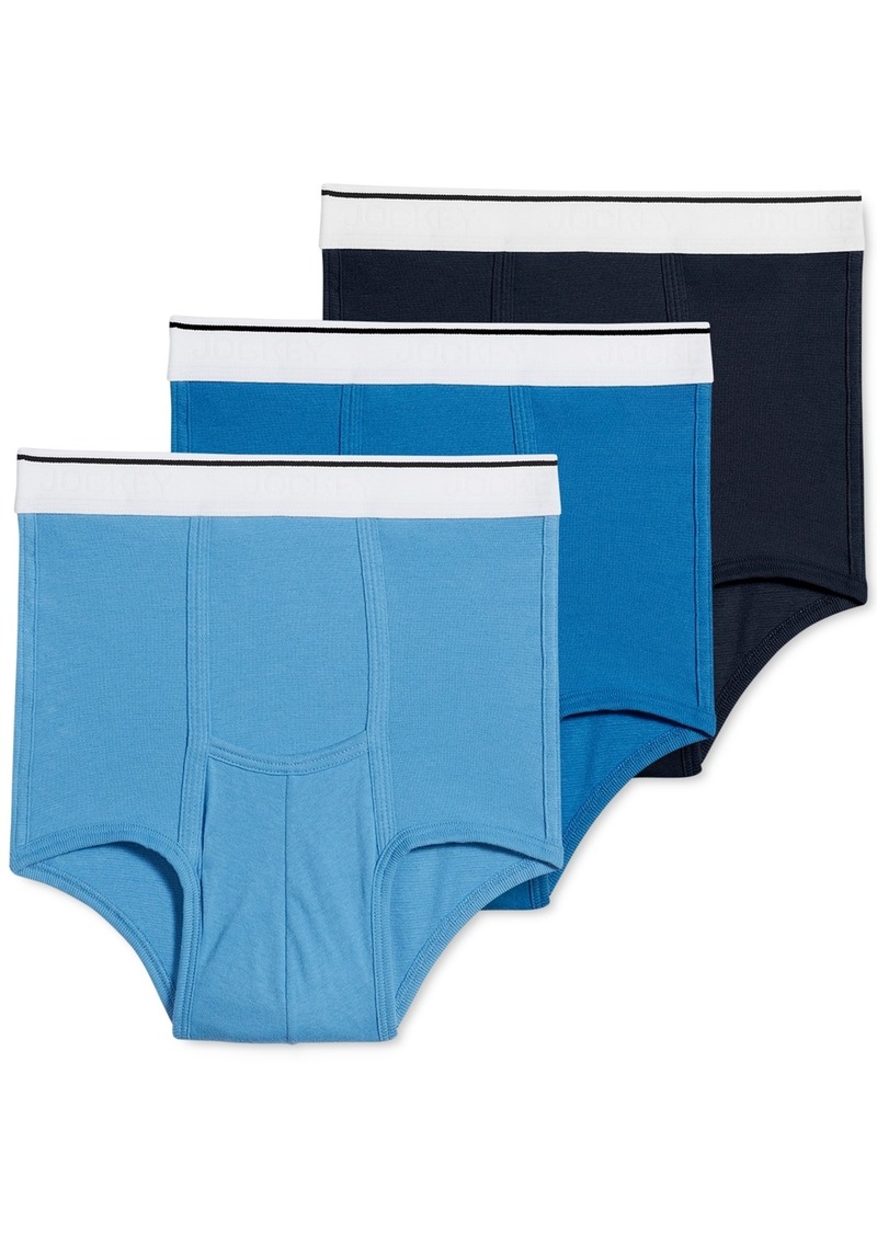 Jockey Jockey Men's Underwear, Pouch Briefs 3 Pack | Intimates