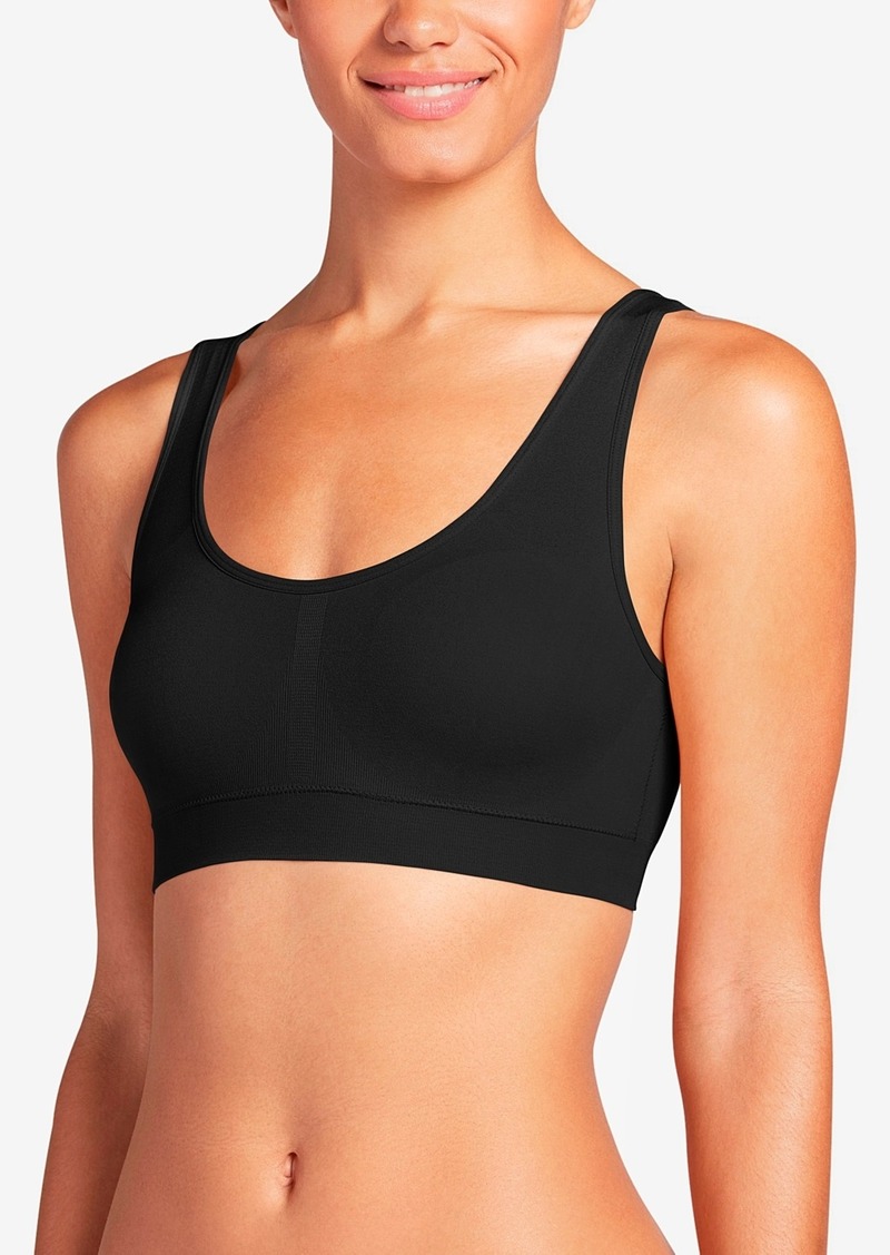 Jockey Modern Micro Seamfree Ballet Back Bralette 2405 - Black