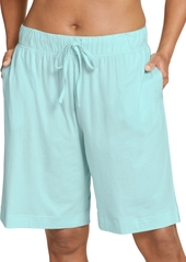 Jockey Plus Size Everyday Essentials Cotton Bermuda Sleep Shorts