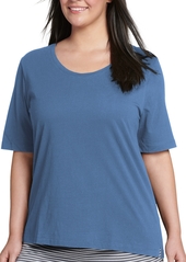 Jockey Plus Size Everyday Essentials Cotton Short Sleeve Pajama T-Shirt