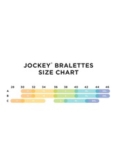 Jockey Seamfree Bralette 2404 - White
