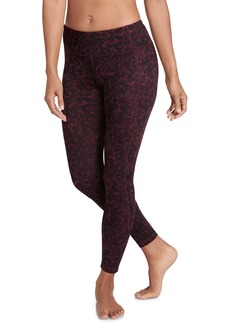 Jockey Women's Moody Floral Printed Legging Sangria