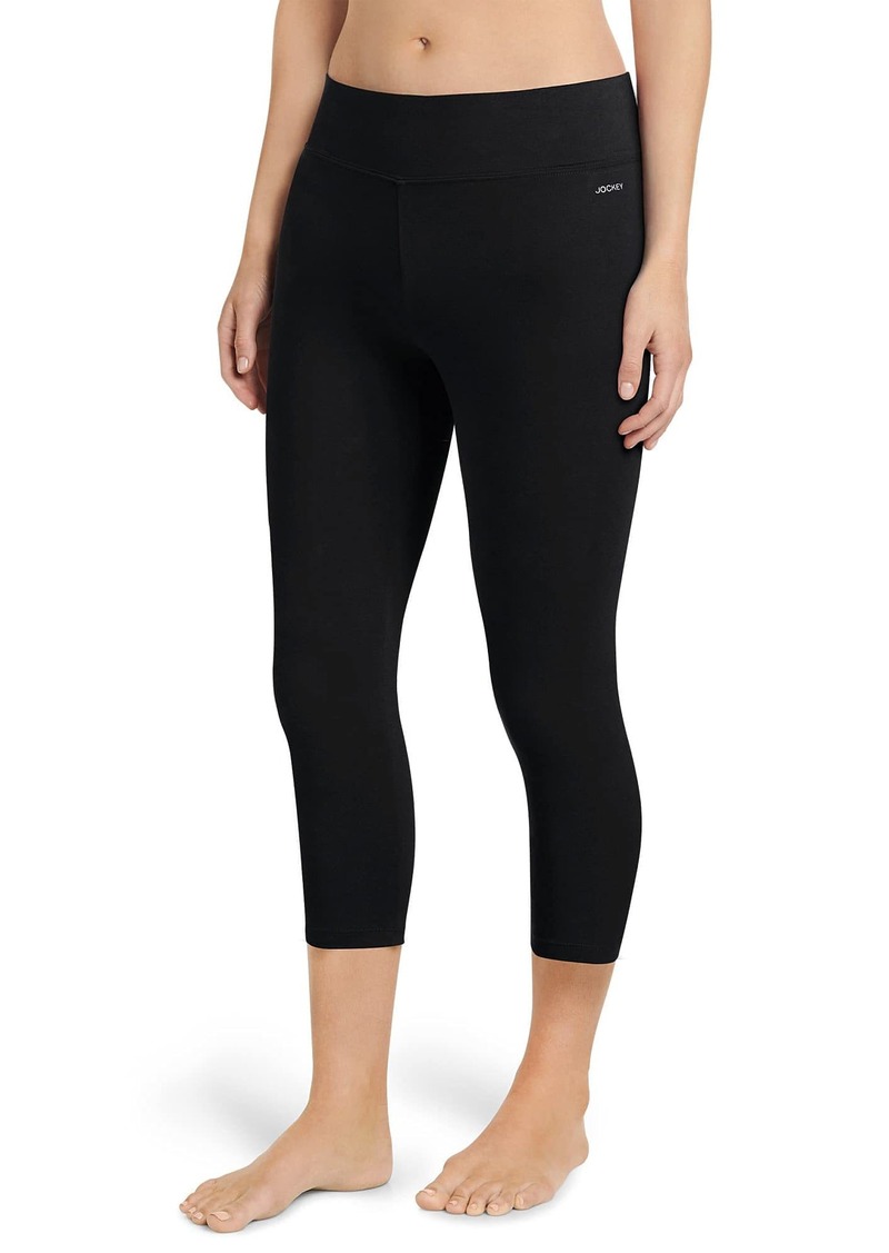 Jockey Women's Capri Legging with Wide Waistband