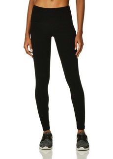 Jockey Womens Cotton Stretch Basic Ankle with Side Leggings   US