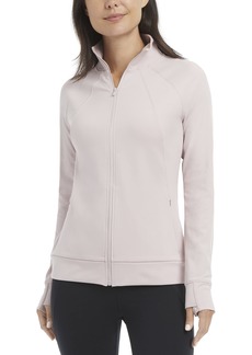 Jockey womens Long Sleeve Zip Up Balance Jacket Sweatshirt   US
