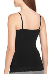 Jockey Women's No Panty Line Promise Lace Camisole, 1927 - Black