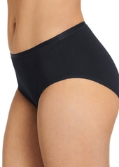 Jockey Women's Worry Free Brief Underwear 2580 - Black