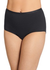 Jockey Women's Worry Free Brief Underwear 2580 - Black