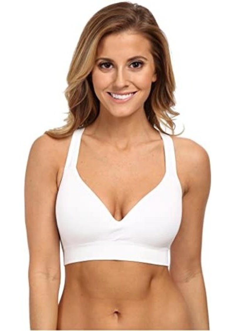 seamless molded cup sports bra