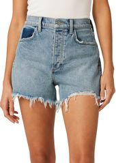 Joe's Jeans Alex High Rise Frayed Denim Shorts