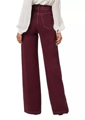 Joe's Jeans Allana Cotton-Blend Wide-Leg Pants