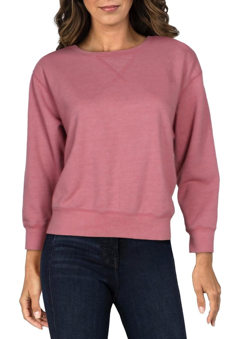 Joe's Jeans Ava Womens Heathered Crew Neck Sweatshirt