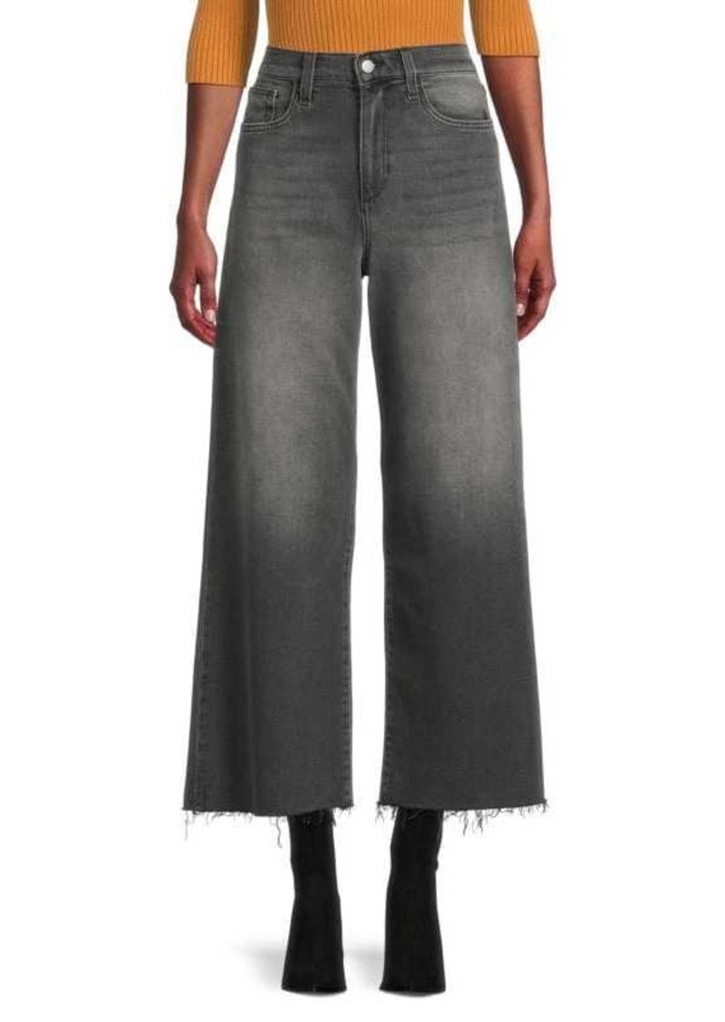 Joe's Jeans Begonia High Rise Cropped Wide Leg Jeans