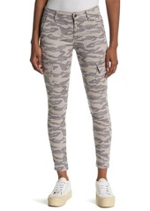 Joe's Jeans Camo Print Mid Rise Ankle Crop Utility Skinny Jeans