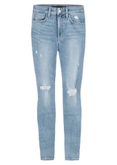 Joe's Jeans Charlie High-Rise Distressed Skinny Jeans