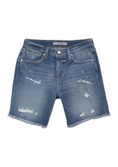 Joe's Jeans Distressed Denim Bermuda Shorts