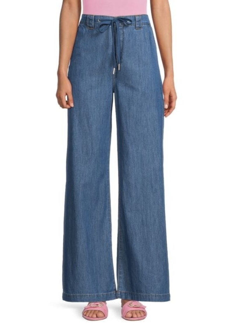 Joe's Jeans Drawstring Wide Leg Jeans