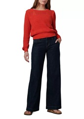 Joe's Jeans Elyse Cotton-Blend Crochet Sweater