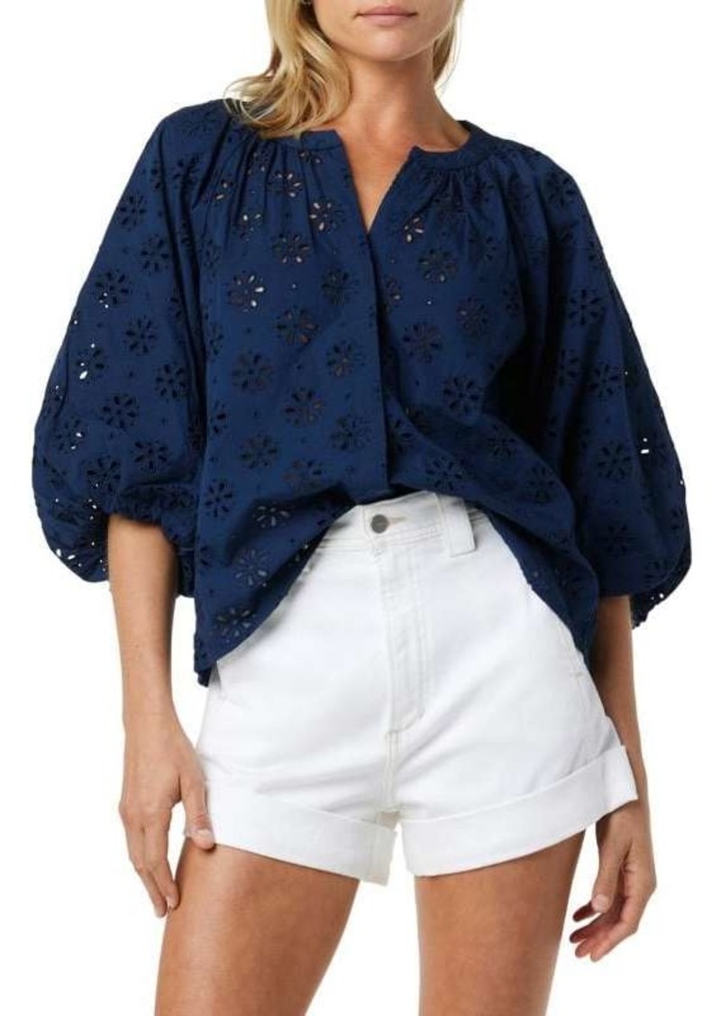 Joe's Jeans The Andie Broderie Eyelet Shirt