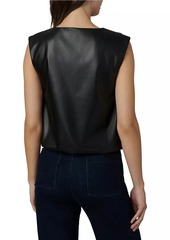 Joe's Jeans Faux-Leather Shirt