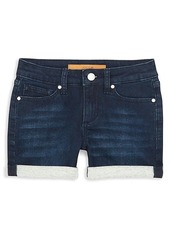 Joe's Jeans Girl's Markie Contrast Cuff Shorts