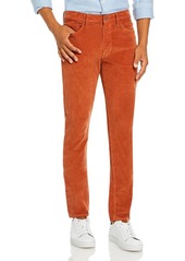 Joe's Jeans Asher Corduroy Slim Fit Pants in Orange Rust