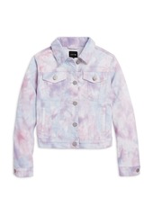 Joe's Jeans Girls' Tie-Dyed Denim Jacket, Big Kid - 100% Exclusive