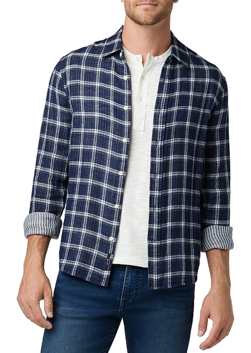 Joe's Jeans Oliver Point Collar Button Down Shirt