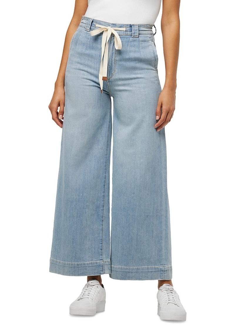 Joe's Jeans The Addison High Rise Cropped Wide Leg Jeans in Admiration