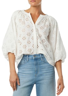 Joe's Jeans The Andie Cotton Eyelet Top
