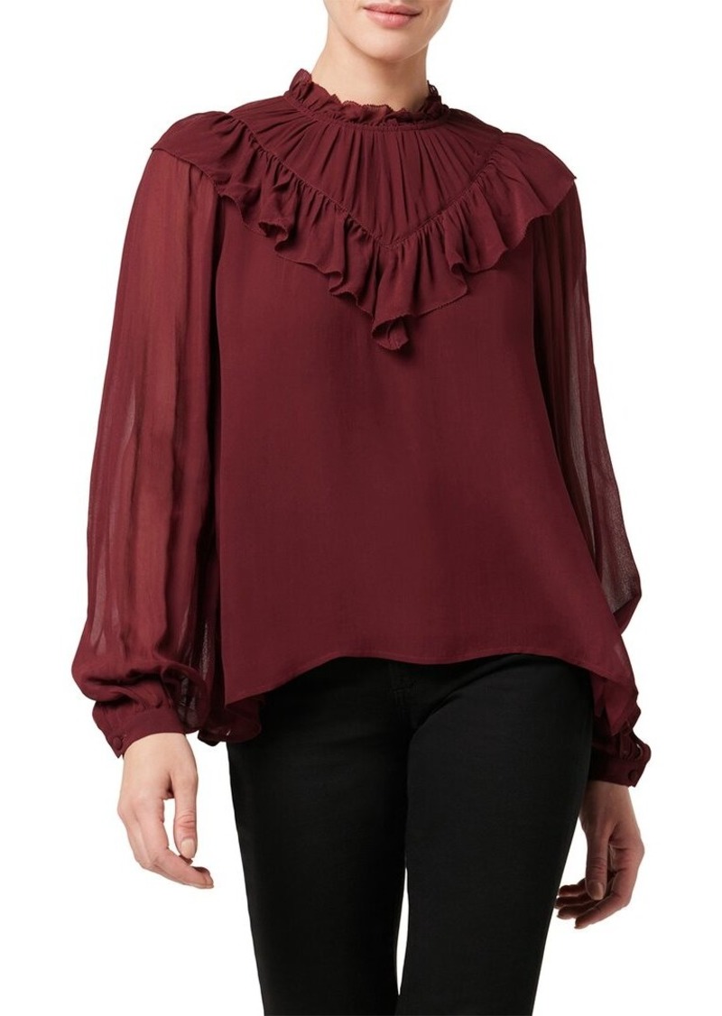 JOE'S Jeans The Bailey Pleated Blouse