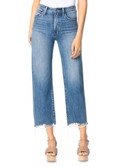 Joe's Jeans The Blake Cotton Cropped Frayed Jeans in Groove
