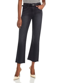 Joe's Jeans The Callie Mid Rise Crop Bootcut Jeans in Delphine