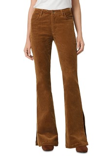 Joe's Jeans The Frankie Mid Rise Corduroy Bootcut Jeans in Double Cream