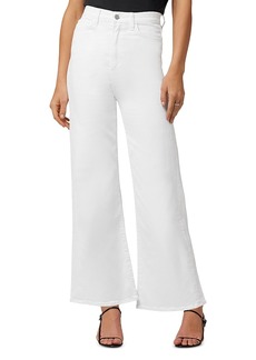 Joe's Jeans The Mia High Rise Wide Leg Ankle Jeans in White