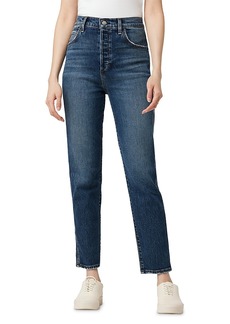 Joe's Jeans The Raine High Rise Ankle Straight Jeans in Butter Cup