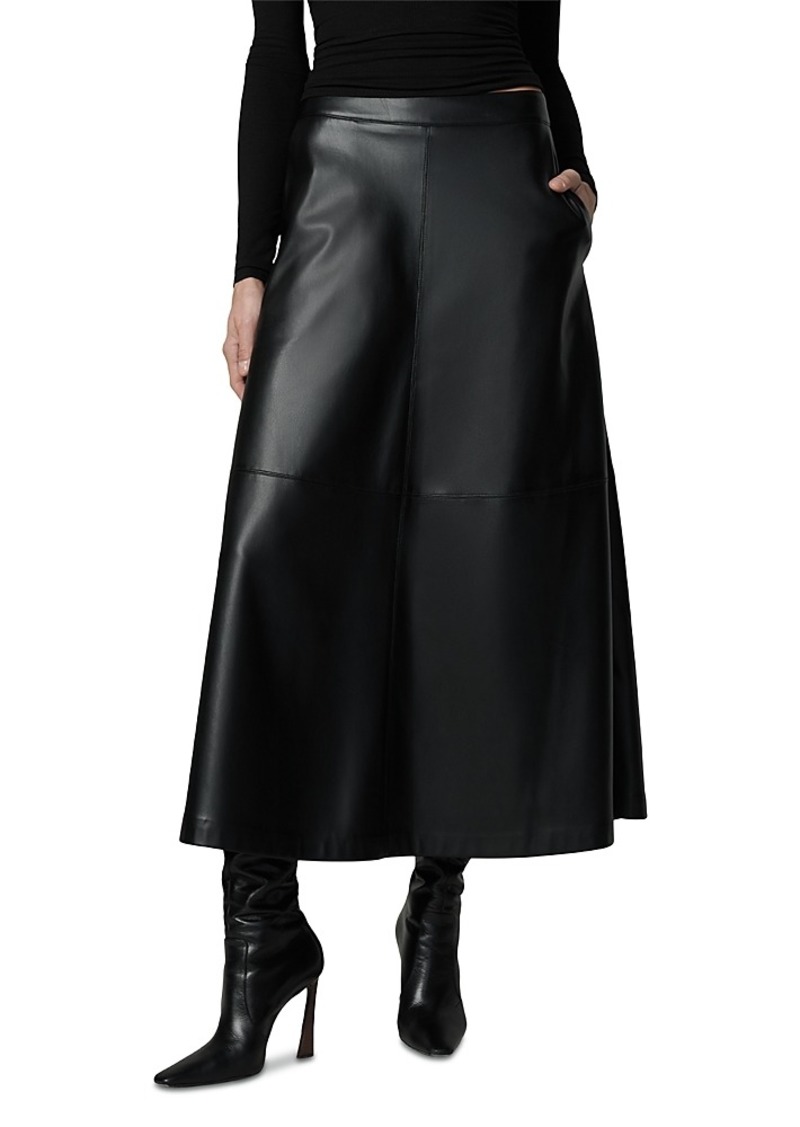 Joe's Jeans The Tavi Faux Leather Maxi Skirt