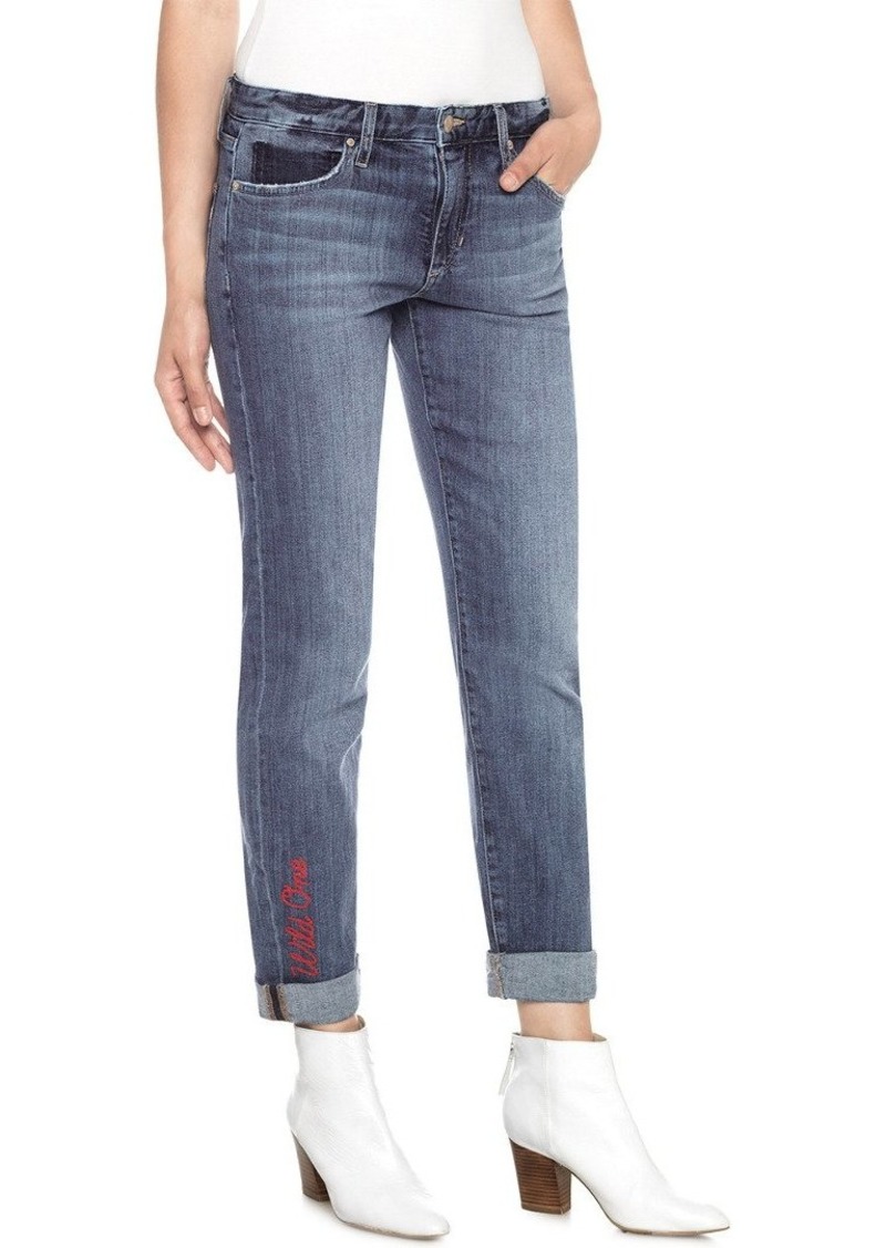joe's jeans the smith mid rise straight crop
